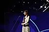 Actor Han Hyo-joo gives an acceptance speech after receiving the Best Series Actress Award at the 59th Daejong International Film Awards held at the Gyeonggi Arts Center in Suwon, Gyeonggi, on Wednesday. [WALT DISNEY COMPANY KOREA]