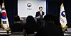 Koo Byung-sam, spokesman of the South Korea's Unification Ministry, speaks during a regular press briefing on Monday at the government complex in central Seoul. [YONHAP]