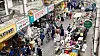 A view of the Seomun Market in Daegu, seen on Wednesday, a day after the collapse of a proposed meeting between presidential candidates Kim Moon-soo of the People Power Party and independent candidate Han Duck-soo [JOONGANG ILBO]