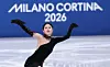 Lee Hae-in competes during the women's figure skating free program at the 2026 Winter Olympics, in Milan, Italy, on Feb. 19. [NEWS1]