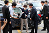 President Yoon Suk Yeol’s mother-in-law Choi Eun-soon enters the Euijeongbu District Court on July 21, 2023. [NEWS1]