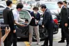 President Yoon Suk Yeol’s mother-in-law Choi Eun-soon enters the Euijeongbu District Court on July 21, 2023. [NEWS1]