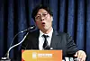 Korea Football Association Technical Director Lee Lim-saeng speaks at a press conference in central Seoul on Monday. [YONHAP]