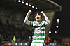 Celtic winger Yang Hyun-jun celebrates during a Scottish Premiership match against St. Mirren in Scotland on March 1. [AP/YONHAP]