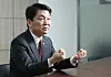 Ahn Cheol-soo, a People Power Party (PPP) presidential candidate, during an interview with the JoongAng Ilbo on April 20 [JOONGANG ILBO]