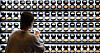 A visitor looks at products at Amorepacific's booth at a beauty and wellness event held in Gyeongju Oct. 28. [NEWS1]
