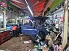 A truck crashed into Jeil Market, a traditional market in Bucheon, Gyeonggi, on Nov. 13. [BUCHEON FIRE STATION]