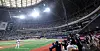 Fans watch a KBO game between the Hanwha Eagles and Kiwoom Heroes at Gocheok Sky Dome in western Seoul on May 11. [YONHAP]