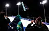 Choi Ga-on of Korea in action during run 2 of the Women's Snowboard Halfpipe final at the Milano Cortina 2026 Olympics in Livigno, Italy, on Feb. 12. [REUTERS/YONHAP]