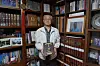 Kim Jung-soo at his home in Bucheon, Gyeonggi, on Oct. 15. [ESTHER CHUNG]