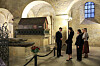 First lady Kim Keon Hee, second from left, visits St. George's Basilica, in Prague Castle, with Eva Pavlova, wife of Czech President Pavel, on Thursday to learn about Czech history and culture. [JOINT PRESS CORPS]