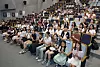 Award winners of the Global Photo Essay Contest and their families and acquaintances attend a recognition ceremony in Mapo District in western Seoul on July 26. [PARK SANG-MOON]