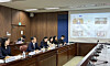 Jung Ki-hong, second from left, ambassador for overseas Koreans' protection and consular affairs, holds a virtual meeting with U.S. officials on visa issues on Oct. 22. [MINISTRY OF FOREIGN AFFAIRS]