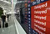 A monitor at Incheon International Airport shows flights delayed on Sunday. While Korean low-cost airlines affected by a massive global software outage had completely restored services as of Saturday, international flights from some foreign carriers continued to experience delays and cancelations through Sunday. [NEWS1]