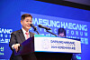Daesung Group Chairman Kim Young-hoon, who also serves as the chair of the World Energy Council, gives a welcome speech at the 2025 Daesung Haegang Science Forum held at the Westin Josun Hotel in central Seoul on Nov. 4. [DAESUNG GROUP]