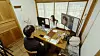 A job seeker gets his resume edited from the Sihyunhada photo studio through a career support program arranged by the Geumcheon District Office in 2024. [GEUMCHEON DISTRICT OFFICE]