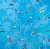 'Floating People' (2025) by artist Lee Sang-won, displayed at Conte B art gallery in central Seoul as part of the 'Sounds of Peace' exhibition, held in collaboration with G-Dragon's JusPeace Foundation, from Jan. 22 to March 2. [CONTE B]