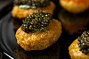 Caviar on chicken at Coqodaq, New York City [COQODAQ]