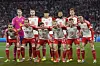 Bayern Munich pose prior to the start of the first leg of the Champions League semifinals against Real Madrid at Allianz Arena in Munich, Germany on April 30. [AP/YONHAP]