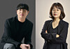 Kakao Entertainment co-CEOs Ko Jung-hee, right, and Joseph Chang [KAKAO ENTERTAINMENT]