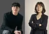 Kakao Entertainment co-CEOs Ko Jung-hee, right, and Joseph Chang [KAKAO ENTERTAINMENT]