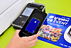 Samsung Pay, Samsung Electronics' mobile payment service compatible with Samsung Galaxy devices, experienced disruptions for roughly three hours on June 2. Pictured is Samsung Pay being used at a convenience store on May 21, 2023. [SAMSUNG ELECTRONICS]