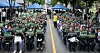 A second anniversary memorial service for the Osong underpass disaster is being held in front of the North Chungcheong Provincial Government on July 15. [YONHAP]