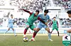 Daejeon Hana Citizen forward Joo Min-kyu, left, vies for the ball during the K League 1 match against Daegu FC at DGB Daegu Bank Park in Daeguk on March 8. [YONHAP]