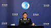 Bank of Korea Governor Rhee Chang-yong speaks during a press conference on the Monetary Policy Board’s interest rate decision at the Bank of Korea headquarters in Jung District, Seoul, on Oct. 23. [JOINT PRESS CORPS]