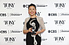 Linda Cho, winner of the Best Costume Design of a Musical poses with the award for ″The Great Gatsby″ in a Musical at the 77th Annual Tony Awards in New York City, U.S., June 16, 2024. [REUTERS]