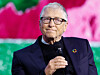 Microsoft co-founder Bill Gates talks during the Gates Foundation's first global Goalkeepers event held in Stockholm, Sweden, on Jan. 22. [AFP/YONHAP]