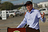 U.S. Secretary of Energy Chris Wright talks during a news conference at the Nevada National Security Site (NNSS) in Las Vegas, on Oct. 20. [AP/YONHAP]