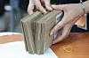 National Election Commission staff check through the presidential election ballots on May 31 in eastern Seoul. [YONHAP]