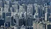Apartment complexes in Seoul are shown from Namhan Mountain Fortress in Gyeonggi on Sept. 24. [NEWS1]