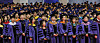 Seoul National University holds its graduation ceremony at the university campus in Gwanak District, southern Seoul, on Feb. 26. [YONHAP]