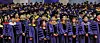 Seoul National University holds its graduation ceremony at the university campus in Gwanak District, southern Seoul, on Feb. 26. [YONHAP]