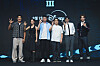 From left: Kim Dong-hyun, Kwon Yu-ri, Cho Hyo-jin, Kim Dong-jin, Yu Jae-seok and Dex at the press conference for the third season of ″The Zone: Survival Mission″ on Aug. 6 at the Conrad Seoul hotel in Yeouido, western Seoul. [WALT DISNEY COMPANY KOREA]