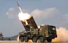 A Chunmoo multiple rocket launcher fires rockets. [MINISTRY OF NATIONAL DEFENSE]