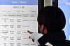 A customer tries to buy train tickets at Seoul Station on March 7. [NEWS1]