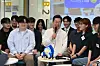 Democratic Party presidential candidate Lee Jae-myung speaks during a student forum at Ajou University in Suwon, Gyeonggi, on May 26. [JOONGANG ILBO]