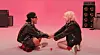 In the official music video for Rosé's new song ″APT.,″ the singer and Bruno Mars play a Korean drinking game. [SCREEN CAPTURE]