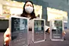 Silver bars are displayed at the Korea Gold Exchange in Jongno, central Seoul. [YONHAP]