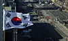 Korea's national flag flutters in Songpa District in southern Seoul on March 1. [NEWS1]