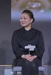 'Auntie Omakase #1' Lee Mi-ryeong attends the 'Culinary Class Wars' press conference at Hotel Naru Seoul MGallery Ambassador in Mapo District, western Seoul, on Monday. [NETFLIX KOREA]