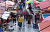 People walk through a traditional market in Ansan, Gyeonggi, on July 29. [JOONGANG ILBO]