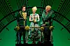 From left, Liam Head as Fiyero, Courtney Monsma as Glinda and Jennifer Vuletic as Madame Morrible [JEFF BUSBY/SNCO]