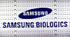 Bottles of pharmaceutical products are displayed at the Samsung Biologics promotion center in Yeonsu District, Incheon, on May 25, 2021. [YONHAP]