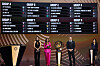 The screen shows the final groups for the 2025 FIFA Club World Cup following the draw at Telemundo Studios in Miami on Thursday. [GETTY/YONHAP]