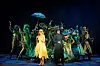 Courtney Monsma as Glinda, left, and Sheridan Adams as Elphaba perform 'One Short Day' in the musical 'Wicked' [JEFF BUSBY/SNCO]