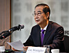 Former Prime Minister Han Duck-soo speaks during a press event hosted by the Seoul Foreign Correspondents' Club at the Korea Press Center in Jung District, central Seoul, on May 7. [JOINT PRESS CORPS]